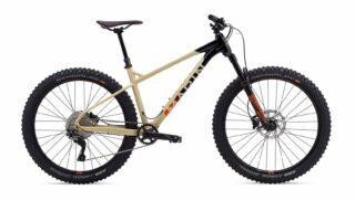 Profile of 2019 Marin San Quentin 3 mountain bike.