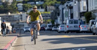 Rider on Sausalito 2, Sausalito, CA.