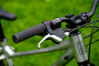 Brake levers and cockpit on Marin Coast Trail Kids Bike