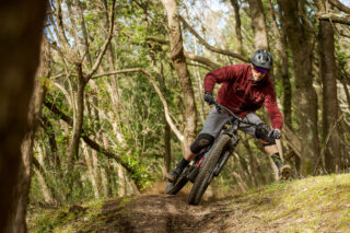 Marin's Matt Cipes mountain biking.