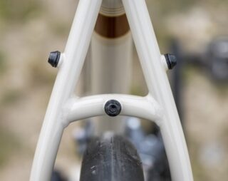 Rear tire and frame image